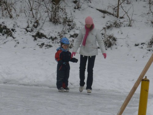 Bruslení ve Žlebě - 31.12.2010
